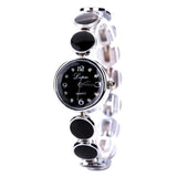 Round  Steel Belt Clock