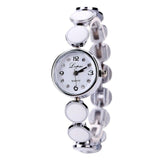 Round  Steel Belt Clock