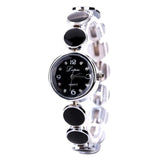 Round  Steel Belt Clock
