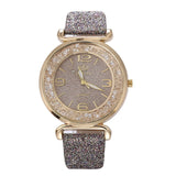 Rhinestone  Clock