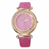 Rhinestone  Clock